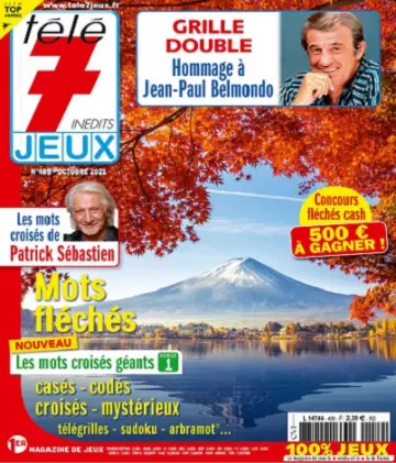 Télé 7 Jeux Inédits N°489 – Octobre 2021  [Magazines]