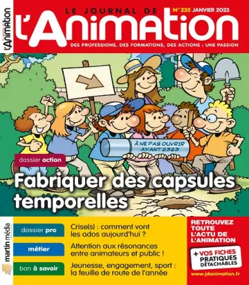 Le Journal De L’Animation N°235 – Janvier 2023  [Magazines]