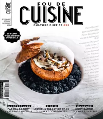 Fou De Cuisine N°25 – Septembre-Novembre 2021 [Magazines]