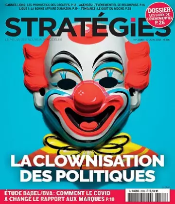 Stratégies N°2089 Du 17 au 23 Juin 2021  [Magazines]
