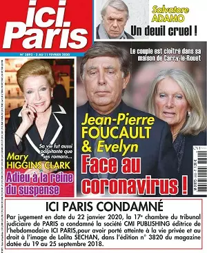 Ici Paris N°3892 Du 5 au 11 Février 2020  [Magazines]