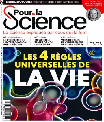 Pour La Science N°545 – Mars 2023  [Magazines]