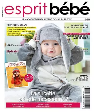 Esprit Bébé N°60 – Mars-Avril 2023  [Magazines]