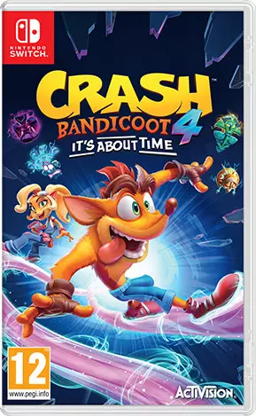 Crash Bandicoot 4 Its About Time V1.2 Incl. 2 Dlcs [Switch]